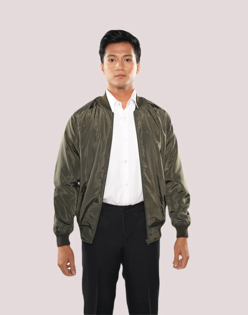 Bomber Stand Collar Jacket 3