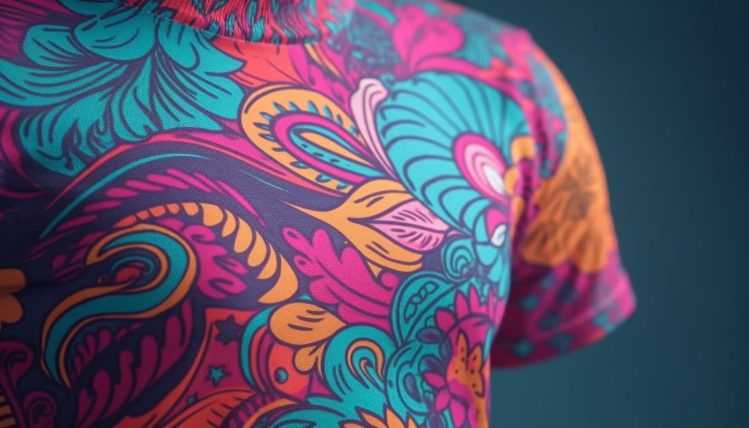 vibrant sublimation shirt